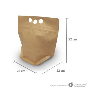 Bolsa maleta chica metalizada con abre/cierra