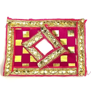 Vestido de estatua de dios | God statue designer dress | Poshak for God idol (square shape)