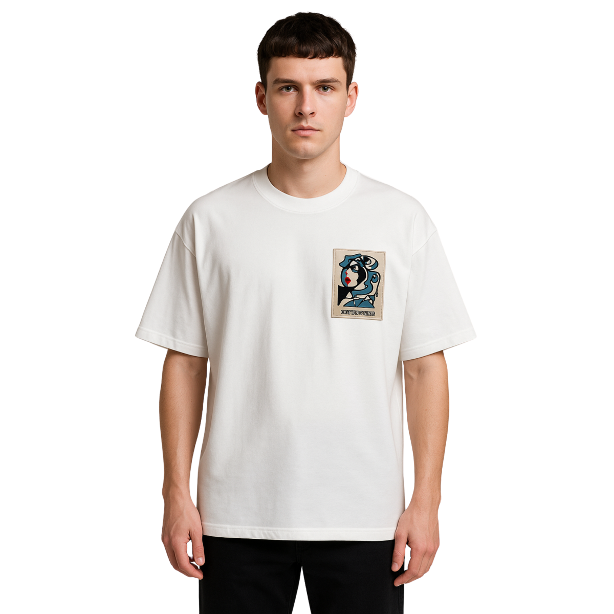 Polera Oversize Urbano Motion Blanco - Imagen 2