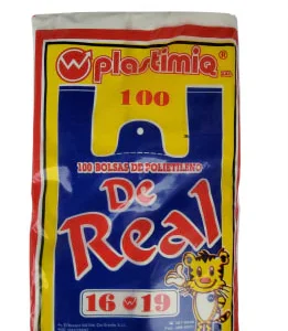 Bolsa Plastimiq con Asa 16x19